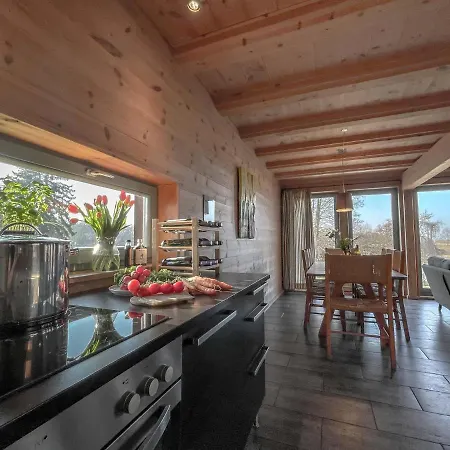 Traumhaff Kustenchalets: Lärchenwoodchalets Mit Kamin Und Sauna An Der Ostsee Chalet Vogelsang-Warsin