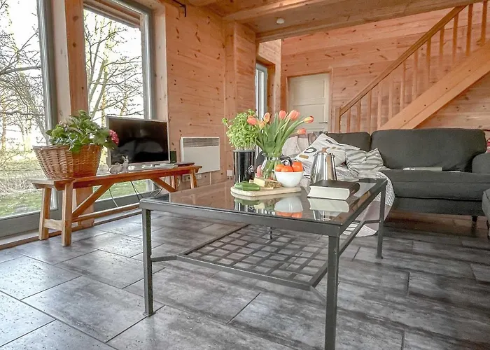 Traumhaff Küstenchalets - Einzigartige An Der Ostsee. Ganz Aus Lärchenholz Mit Kamin Und Sauna * Vogelsang-Warsin